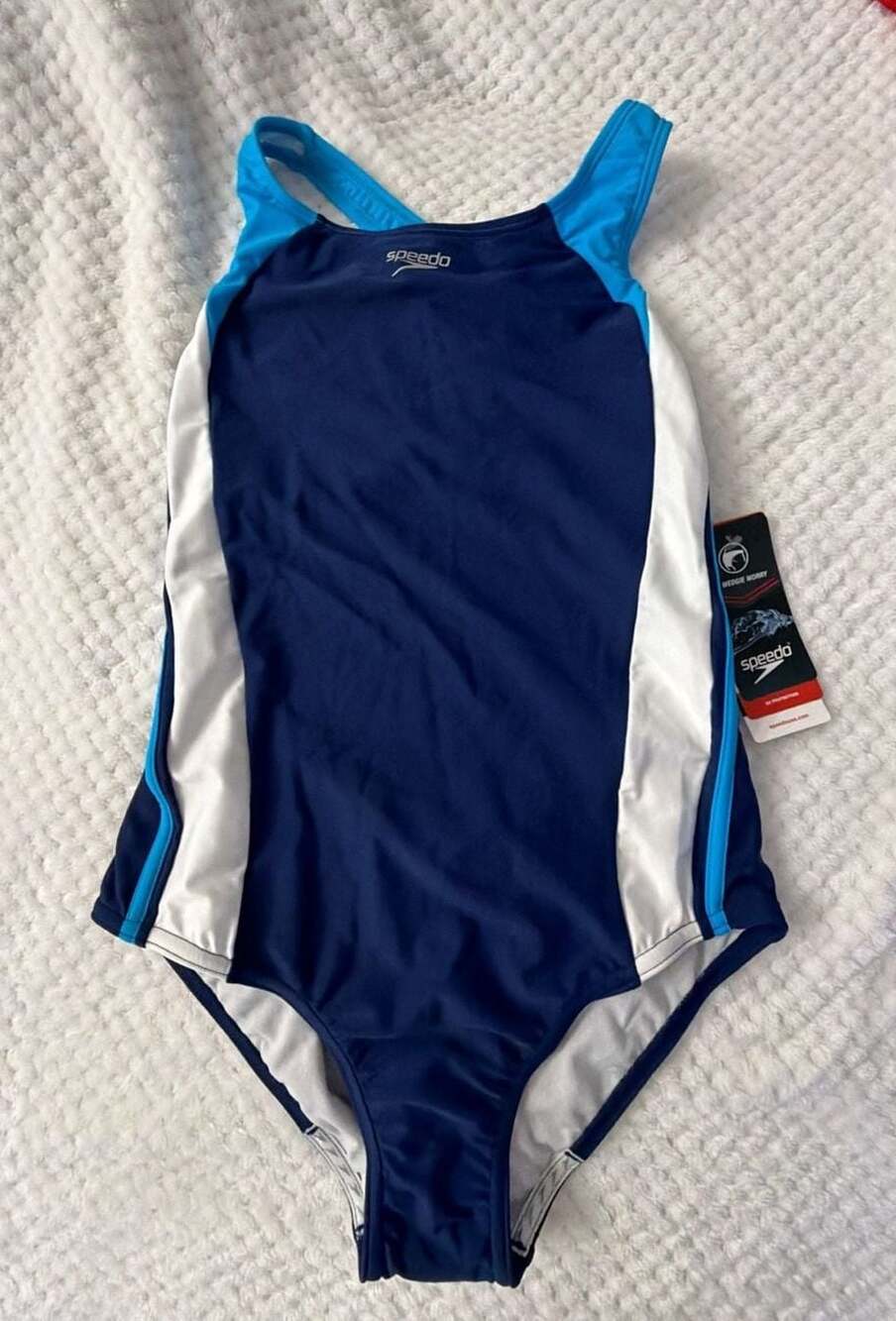 Speedo Girls One-Piece Swimsuit Size 16